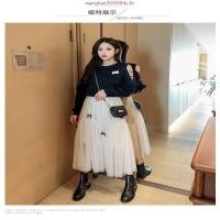 ราคา กระโปรงพลีทยาว เอวสูง ทรงเอ ผ้าตาข่าย แบบบาง ประดับโบว์ สีพื้น สไตล์เกาหลี แฟชั่นสําหรับสตรี (52101143703)