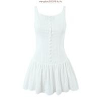 ราคา Flora whim mini dress scrunchies ชุดเดรสสายเดี่ยวลูกไม้ ชอบพอดีลงตามที่แจ้ง ชอบหลวมบวก 1 ไซต์ swana ss (52050192626)