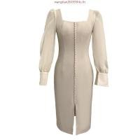 ราคา ZYHT งานป้าย เดรสผู้หญิง เดรสออกงาน ชุดทำงาน ชุดไปปาร์ตี้ ชุดเดรสไปงานแต่ง ชุดออกงาน เรียบหรูดูแพง คุณภาพดีรับคืนสินค้า EraVogue 5375 (45751617018)