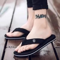 ราคา รองเท้าแตะผู้ชายฤดูร้อน รองเท้าแตะกันลื่นสำหรับชายหาด แบบบาง กันน้ํา (25414286287)