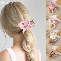 ราคา ตุ๊กตากระต่ายหมีน้อยสำหรับเด็กหญิง มาพร้อมเชือกรัดผมยืดหยุ่น (57050985604)