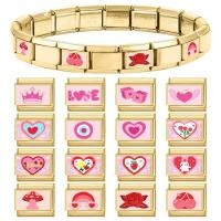 ราคา สร้อยข้อมือสแตนเลสสีชมพูทอง สไตล์อิตาลี พอดีมือ 9 มิลลิเมตร เครื่องประดับสำหรับบุคลิกภาพ (42763854459)