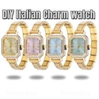 ราคา 1PC Gold DIY โมดูลดิจิตอล Splicing นาฬิกา Vintage Wild Modular นาฬิกาอิตาเลี่ยน Charm สร้อยข้อมือสแตนเลสสร้อยข้อมือแฟชั่นอุปกรณ์เสริม (41353768364)