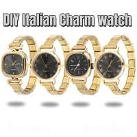 ราคา 1PC Gold DIY โมดูลดิจิตอล Splicing นาฬิกา Vintage Wild Modular นาฬิกาอิตาเลี่ยน Charm สร้อยข้อมือสแตนเลสสร้อยข้อมือแฟชั่นอุปกรณ์เสริม (41253768607)