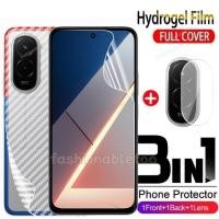 ราคา สําหรับ PocoM7 4G 3 ใน 1 Hydrogel สําหรับ Poco M7 plus pro M7plus M7pro M 7 PocoM7 plus PocoM7plus PocoM7 pro PocoM7pro ด้านหน้ากลับนุ่มป้องกันหน้าจอกล้องกลับเลนส์ป้องกันฟิล์ม (40864252362)