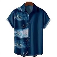 ราคา เสื้อแขนสั้นพิมพ์เกล็ดหิมะ 3D สไตล์คริสต์มาสสำหรับผู้ชายและผู้หญิง เหมาะสำหรับสวมใส่วันหยุดหรือเป็นของขวัญ (49801410694)