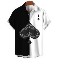 ราคา เสื้อฮาวายแขนสั้นสำหรับฤดูร้อน ของผู้ชาย เหมาะสำหรับชายหาด สวมใส่ง่ายและระบายความร้อนได้ดี (48352281980)