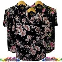 ราคา เสื้อเชิ้ตแขนสั้นพิมพ์ลายดอกไม้สำหรับผู้ชาย (44701620477)