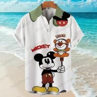 ราคา เสื้อฮาวาย Mickey Mouse Disney เหมาะสำหรับชายหาดและใส่ในวันหยุด (43164291966)