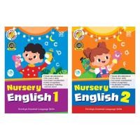 ราคา หนังสือแบบฝึกหัดเตรียมอนุบาล Bright Kids Nursery English 1 2 หนังสือเรียนเตรียมอนุบาล Pelangithai (6819440520)