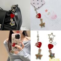 ราคา KOOK Christmas Themed Snowflake Mobile Chain Keyrings นําเสนอทั้งสถานที่ตกแต่งและฟังก์ชั่นที่ใช้งานได้จริง (48200748962)