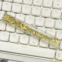 ราคา KOOK Steampunks Style Illuminateds 6 25U คีย์บอร์ด Spacebars พร้อมเรซินเอฟเฟกต์เรืองแสง (43768303556)