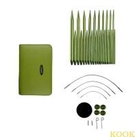ราคา KOOK ชุดเข็มถักวงกลมอลูมิเนียมพร้อมอุปกรณ์เสริมถัก 2 2mm 5 0mm (56001081651)