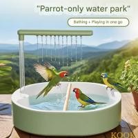 ราคา ทําอาหาร ปรับไหลได้ ฝักบัวนกสัตว์เลี้ยงพร้อมเทคโนโลยีการไหลเวียนของน้ําไฟฟ้าสําหรับ เลิฟเบิร์ด คอนัวร์ นกแก้ว (56401705970)