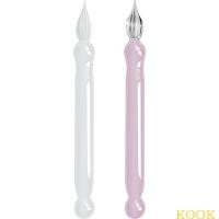 ราคา คูค วินเทจแก้วจุ่มปากกาสั้นแก้วหมึกปากกาสําหรับผู้ใหญ่การประดิษฐ์ตัวอักษรจุ่มปากกา (54001526262)