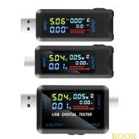 ราคา KOOK USB USB C เครื่องทดสอบมัลติมิเตอร์ดิจิตอล 4 5 36V 0 5A Power Meter แรงดันไฟฟ้าและปัจจุบันเครื่องทดสอบเครื่องตรวจจับ Volmeter แอมป์มิเตอร์ (43423034953)
