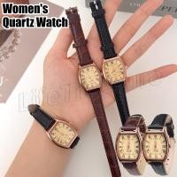 ราคา 1 2ชิ้น นาฬิกาควอตซ์วินเทจผู้หญิง แฟชั่น เรียบง่าย อารมณ์ นาฬิกาข้อมืออะนาล็อก พร้อมสายหนัง สําหรับสาวพรรค สวมใส่ทุกวัน (42808231796)