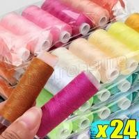 ราคา 24 11ม้วน สี เย็บด้ายชุด อุปกรณ์เย็บผ้าเย็บปักถักร้อย ผ้าฝ้ายกางเกงยีนส์ปุ่มเย็บด้ายม้วน มือเย็บสาย บ้านเย็บปักถักร้อยจักรเย็บผ้าเครื (40818325564)