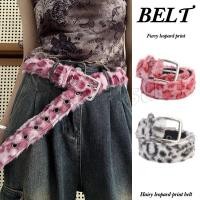 ราคา เข็มขัดคาดเอวหนังตุ๊กตาสีชมพู สำหรับผู้หญิง สไตล์ฮิปฮอป กับกางเกงยีนส์หรือกระโปรง พิมพ์ลายเสือดาว (40626566047)
