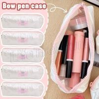 ราคา กระเป๋าใส่ปากกาสาวสไตล์ อิน เครื่องเขียนนักเรียน กระเป๋าเครื่องเขียน กระเป๋าเก็บปากกา ความจุขนาดใหญ่รายการจัด อุปกรณ์สํานักงานของโรงเรียน (28993051394)