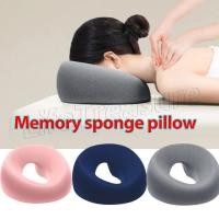 ราคา Memory Foam Desk Nap Pillow ผ้าปูที่นอนในครัวเรือน ระบายอากาศได้ สบาย หมอนนวดหน้านวดสําหรับร้านเสริมสวย Rgonomics Lying Down Pillow (43803402046)
