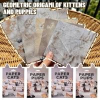 ราคา แฮนด์เมดแมวสุนัขพับกระดาษ ลูกแมวลูกสุนัข ทําเอง พับกระดาษ การ์ตูนสัตว์เลี้ยง โอริกามิ กระดาษ สนุกศิลปะหัตถกรรม พับสัตว์กระดาษแผ่น เด็กเพื่อนของขวั (52251858084)