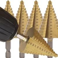 ราคา เครื่องกลึง Metalworking Countersinks ดอกสว่านกลางเหล็กความเร็วสูง เจดีย์ Hex Shank เกลียว Groove Bits ความต้านทานแรงกระแทก Bore Bit เครื่องมือเจาะรูเฟอร์นิเจอร์ไม้ (27243643135)