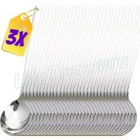 ราคา ช้อนซุปสแตนเลส 316ล ช้อนส้อมรับประทานอาหาร ช้อนผสมกาแฟหัวกลม ผลไม้ขนมขุดตัก โจ๊กข้าวโอ๊ตกินช้อน ลื่นทําความสะอาดง่าย (28193695880)