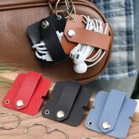 ราคา หัวเข็มขัดจัดเก็บสายเคเบิลมัลติฟังก์ชั่น พร้อมแหวนกุญแจ กระเป๋าเก็บของแบบพกพาขนาดเล็ก ที่เก็บสายไฟสายเคเบิลข้อมูล ที่ม้วนเก็บหูฟัง เคเบิ้ลผูกหนังนุ่ (41950738514)