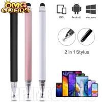 ราคา Mini Drawing Capacitive Screen Pen Double headed Tablet Parts ภาพวาดดินสอสมาร์ทโฟน Stylus ปากกาสัมผัส 3C อุปกรณ์เสริม (24744106654)