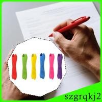 ราคา Szgrqkj2 6 ชิ้นซิลิโคนปากกา Grips แบบพกพาผู้ถือดินสอ Grips การเขียน Aid Grips สําหรับวาดชายหญิงเด็กวัยหัดเดินศิลปินเขียนด้วยลายมือ (55100797619)