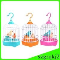ราคา Szgrqkj2 ไฟฟ้าควบคุมด้วยเสียงนกของเล่นมินิสัตว์ร้องเพลงนกจําลองเสียงเปิดใช้งานกรงนกแก้วของเล่นที่มีรายละเอียดที่สมจริงและไฟอ่อนเหมาะ สําหรับ (50251429524)