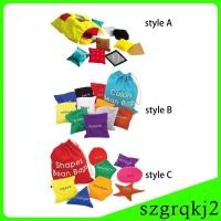 ราคา Szgrqkj2 Cognitive Beanbag เกมกิจกรรมเรขาคณิต Bean Bags Tossing Bag สําหรับ Garden Party Party เกมวันเกิดก่อนวัยเรียนห้องเรียน (43872395505)