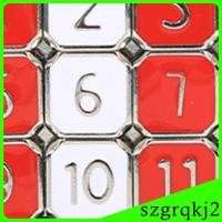 ราคา Szgrqkj2 ตัวเลขเลื่อนปริศนาโลหะปริศนาการศึกษาสมองทีเซอร์เกมเดินทางแบบพกพาวัสดุโลหะผสมสังกะสีเหมาะสําหรับวัยรุ่นผู้ใหญ่บ้าน7ซม x7ซม x0 7ซม (47550625430)