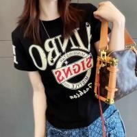 ราคา เสื้อยืดผู้หญิงสไตล์เกาหลี ทรงหลวม อเนกประสงค์ (43767401363)