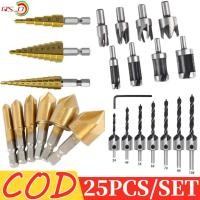 ราคา QS D ดอกสว่าน ทรงเจดีย์ ดอกสว่านขั้นบันได แบบคว้านเทเปอร์ในตัว ดอกเจาะทำเดือยไม้ ดอกสว่านผายรู (25431525200)