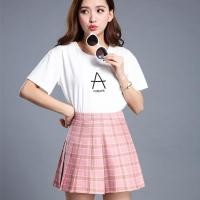 ราคา กระโปรงสั้นลายสก๊อตสำหรับผู้หญิง สไตล์เกาหลี เอวสูง ใส่ได้หลายโอกาส (41820398804)