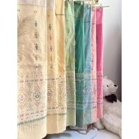 ราคา ผ้าซิ่นตีนจก ลายผ้าอัตลักษณ์ประจำจังหวัด ละกอนไส้หมู ลำปาง เชียงแสนหงส์ดำ เชียงราย ดอกสัก แพร่ (25501975820)