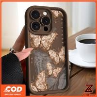 ราคา เหมาะสําหรับRealme Note 50 Realme Note 60 Realme C75 C61 C53 C51 C65 C63 C67 C55 NarzoN55 NarzoN53 มีสไตล์และสวยงามผีเสื้อสีน้ําตาลกันกระแทกTPUเคสโทรศัพท์ (56300581290)