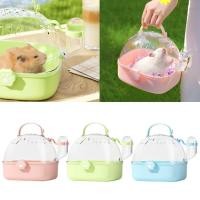 ราคา Baysli กรงพกพาพร้อมขวดน้ํา กรงหนูแฮมสเตอร์แบบพกพา กรงเดินทางนก (28125237515)