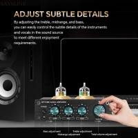 ราคา BAYSLI Audiophile Tube Preamplifier พื้นหลังไฮไฟ Noise Bass ปรับ Mini (42905452878)