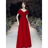 ราคา ชุดราตรีแฟชั่นเอวสูงสำหรับผู้หญิง ยาวและสง่างาม เหมาะสำหรับงานเลี้ยง (40522247395)