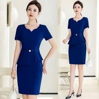 ราคา ชุดทำงานแขนสั้นสำหรับผู้หญิง สง่าและเหมาะสำหรับการทำงานในออฟฟิศและการใช้งานในฤดูร้อน (41869709696)