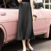 ราคา กระโปรงพลีทยาว ทรงเอ หรูหรา พลัสไซซ์ แฟชั่นฤดูร้อน สําหรับผู้หญิง (18581447308)