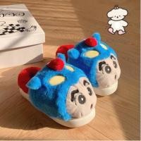 ราคา Xixtiao รองเท้าแตะผ้าฝ้าย Crayon Shin Chan ผู้ชายผู้หญิงฤดูหนาวคู่น่ารัก Home Keep Warm (26210659135)