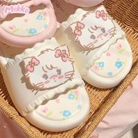 ราคา รองเท้าแตะแฟชันสำหรับสตรี แบบการ์ตูน พื้นรองเท้า Mikko Joint ดีไซน์เหมือนลูกแมว (28538647200)