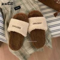 ราคา XIXITIAOรองเท้าสลิปเปอร์ผ้าฝ้ายสำหรับผู้หญิง สไตล์วินเทจแฟชัน สำหรับฤดูใบไม้ร่วงและฤดูหนาวใส่ที่บ้าน (42573526269)