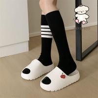 ราคา Xixitiao รองเท้าแตะเชอร์รี่การ์ตูนกลางแจ้งรองเท้าแตะหนา Soled eva รองเท้าแตะแฟชั่นลําลอง (29726392815)