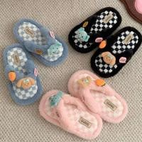 ราคา XIXITIAOรองเท้าแตะหญิง สำหรับฤดูใบไม้ร่วงและฤดูหนาว นุ่มสบาย น่ารัก ลายช้างและลูกสุนัข ให้ความอบอุ่น (54450190529)