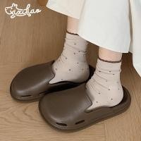 ราคา XIXITIAO ฤดูร้อน High End รองเท้าแตะรองเท้าแตะแฟชั่นกลางแจ้งสาวสบายๆรองเท้าชายหาดสบาย (43205531153)